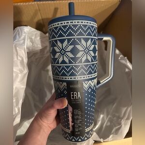 BrüMate Blue Patterned Tumbler